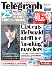  () Newspaper Front Page for 11 July 2012