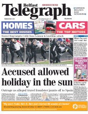  () Newspaper Front Page for 12 May 2011
