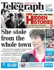  () Newspaper Front Page for 15 June 2012