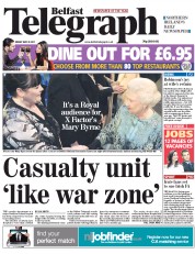  () Newspaper Front Page for 20 May 2011