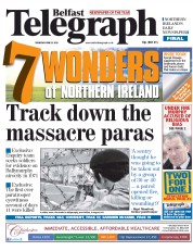  () Newspaper Front Page for 21 June 2012
