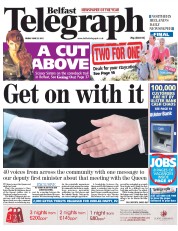  () Newspaper Front Page for 22 June 2012