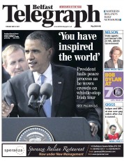  () Newspaper Front Page for 24 May 2011