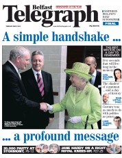  () Newspaper Front Page for 28 June 2012