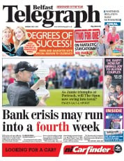  () Newspaper Front Page for 2 July 2012