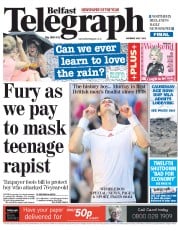  () Newspaper Front Page for 7 July 2012
