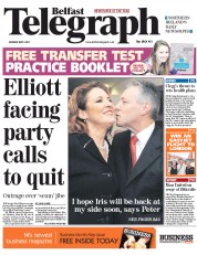  () Newspaper Front Page for 9 May 2011