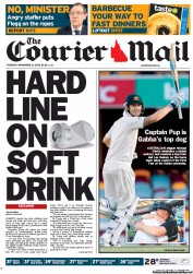 Courier Mail (Australia) Newspaper Front Page for 13 November 2012