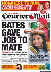 Courier Mail (Australia) Newspaper Front Page for 16 February 2013