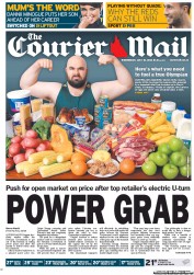 Courier Mail (Australia) Newspaper Front Page for 18 July 2012