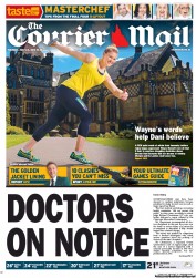 Courier Mail (Australia) Newspaper Front Page for 24 July 2012