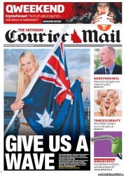 Courier Mail (Australia) Newspaper Front Page for 28 July 2012