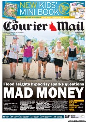 Courier Mail (Australia) Newspaper Front Page for 4 February 2013