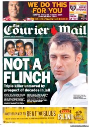 Courier Mail (Australia) Newspaper Front Page for 4 July 2012