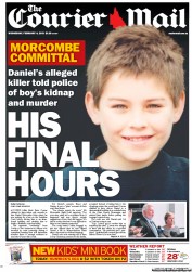 Courier Mail (Australia) Newspaper Front Page for 6 February 2013