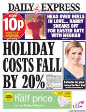 Daily Express (UK) Newspaper Front Page for 14 April 2017