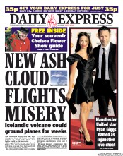 Daily Express (UK) Newspaper Front Page for 24 May 2011