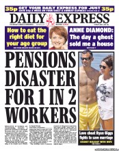 Daily Express Newspaper Front Page (UK) for 7 June 2011