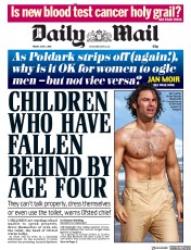 Daily Mail (UK) Newspaper Front Page for 1 June 2018