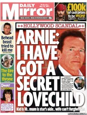 Daily Mirror (UK) Newspaper Front Page for 18 May 2011