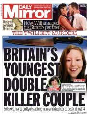Daily Mirror (UK) Newspaper Front Page for 19 October 2016