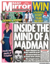 Daily Mirror (UK) Newspaper Front Page for 23 May 2011