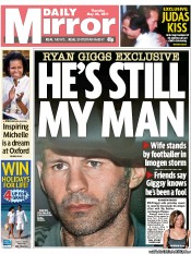 Daily Mirror (UK) Newspaper Front Page for 26 May 2011