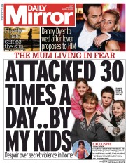 Daily Mirror Newspaper Front Page (UK) for 2 March 2015