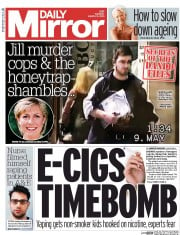 Daily Mirror (UK) Newspaper Front Page for 31 March 2015