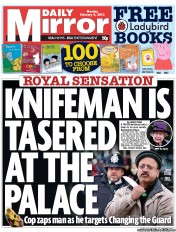 Daily Mirror (UK) Newspaper Front Page for 4 February 2013