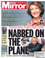 Daily Mirror (UK) Newspaper Front Page for 4 April 2017