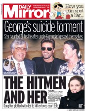 Daily Mirror (UK) Newspaper Front Page for 5 January 2017