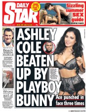 Daily Star (UK) Newspaper Front Page for 1 July 2015
