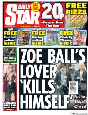 Daily Star (UK) Newspaper Front Page for 6 May 2017