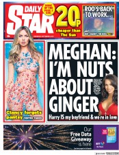 Daily Star (UK) Newspaper Front Page for 6 September 2017