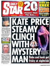 Daily Star (UK) Newspaper Front Page for 9 May 2017