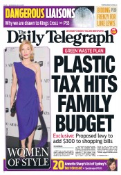 Daily Telegraph (Australia) Newspaper Front Page for 14 July 2012
