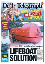 Daily Telegraph (Australia) Newspaper Front Page for 1 February 2014