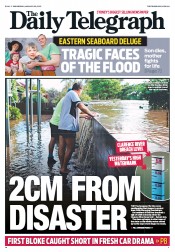 Daily Telegraph (Australia) Newspaper Front Page for 30 January 2013
