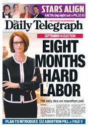 Daily Telegraph (Australia) Newspaper Front Page for 31 January 2013