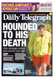 Daily Telegraph (Australia) Newspaper Front Page for 4 January 2013