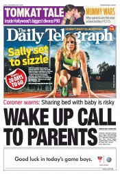 Daily Telegraph (Australia) Newspaper Front Page for 7 July 2012