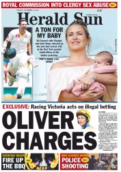 Herald Sun (Australia) Newspaper Front Page for 13 November 2012
