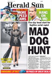 Herald Sun (Australia) Newspaper Front Page for 1 March 2013