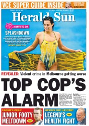 Herald Sun (Australia) Newspaper Front Page for 24 July 2012