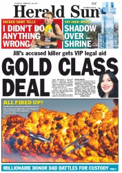 Herald Sun (Australia) Newspaper Front Page for 28 February 2013