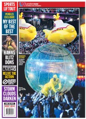 Herald Sun (Australia) Newspaper Front Page for 28 July 2012