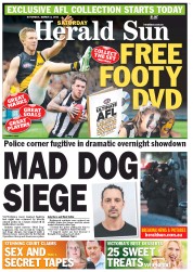 Herald Sun (Australia) Newspaper Front Page for 2 March 2013
