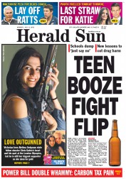 Herald Sun (Australia) Newspaper Front Page for 2 July 2012
