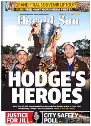 Herald Sun (Australia) Newspaper Front Page for 30 September 2013